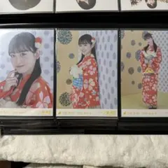一ノ瀬美空 浴衣 2022 3種コンプ 乃木坂46 生写真