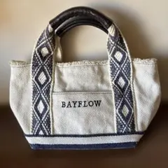 BAYFLOW トートバッグ ヘリンボーン柄のサムネイル