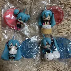 初音ミク×しゅうまい君 デフォルメフィギュア しゅうまい乗り他4点