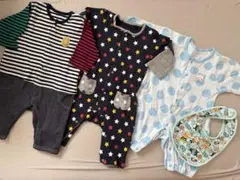ベビー服 ロンパース アンパンマンスタイ4点セット 60-70cm 男の子