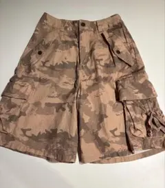 SLY カモフラージュ柄POCKET WIDE HALFパンツ