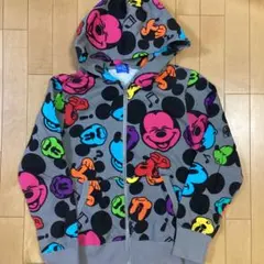 東京ディズニーリゾート ミッキーマウス 総柄 フード付き パーカー Sサイズ