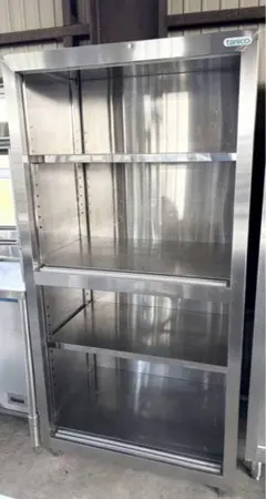 値下げ【美品】食器棚 幅700×奥行750×高さ1750 飲食店 店舗 厨房