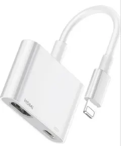 iPhone hdmi変換ケーブル TV HDMIミラーリング 簡単接続