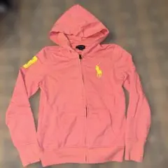 Ralph Lauren ピンク フード付きパーカー L112-118