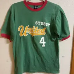 ステューシー 00s OLD STUSSY リンガー Tシャツ S USA製