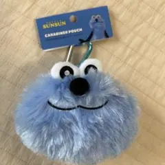パペットスンスン　スンスン　カラビナ付きぬいぐるみファスナーマスコット