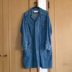 SPORTMAX 薄手ロングデニム シャツジャケット☆ - メルカリ