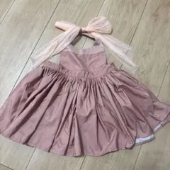 MARLMARL 子ども用 ドレス風エプロン（80〜90cm）