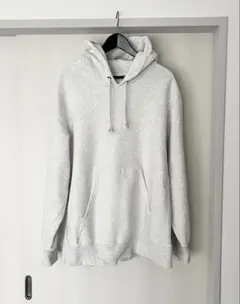 美品 GUヘビーウェイトスウェットパーカー ライトグレー
