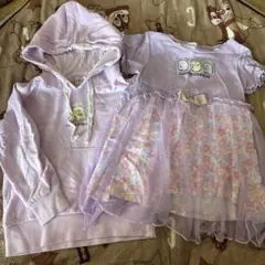 すみっコぐらし フード付きチュニック 100cm