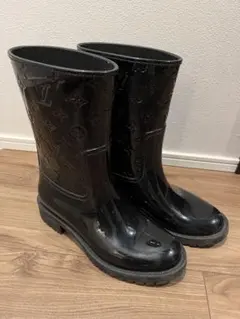 LOUIS VUITTON レインブーツ ブラック