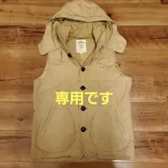 DANTON BEAMS 別注 ベージュダウンベスト 38サイズ