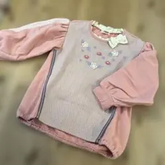 とっても可愛い❤️ souris トレーナー　120