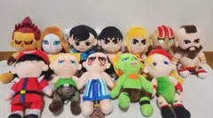 【限定品】ストリートファイターII ぬいぐるみ 全12種コンプリートセット