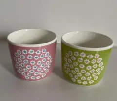 マリメッコ PUKETTI ラテマグ 2個セット