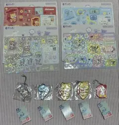 JOCHUM キーホルダー ジャンボシール（まめちぃ、マイクン、チュララ、ぽほ）