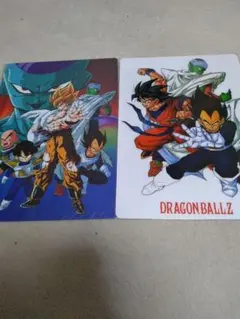レアな一品!ドラゴンボールZ　下敷き2枚　孫悟空　スーパーサイヤ人　フリーザ