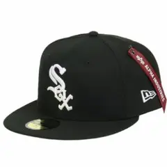 【59.6cm】ニューエラ 59FIFTY ALPHA コラボ ホワイトソックス