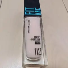 メイベリンニューヨークフィットミーリキッドファンデーション 112