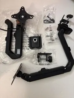 GREEN HOUSEモニターアームGH-AMDF1-BK 2台セット1台未使用