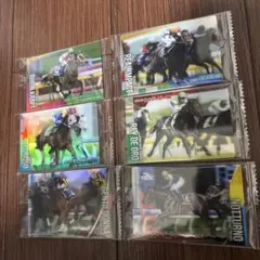 サラブレッドホース　コレクション　第3R ウエハース　6枚セット
