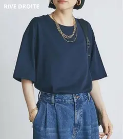 【新品】RIVE DROITE リヴドロワ MONN モン オーバーＴシャツ