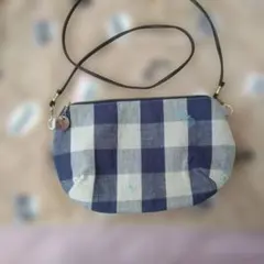 ミナペルホネン ハンドメイド ショルダーバッグ ポシェットanone-anone