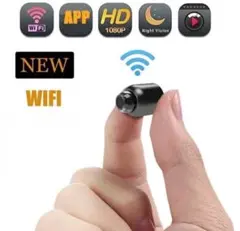 新品）ミニ監視カメラ 防犯 小型 1080P 高画質 広角撮影 録画 wifiのサムネイル