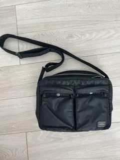 ポーター　タンカー　ショルダーバッグ　吉田カバン　ブラック　2層　L 廃盤　レア