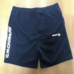 AAPE BY A BATHING APE ハーフパンツブラック　XXLのサムネイル