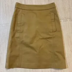 SHIPS カーキ タイトスカート 36
