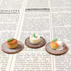 テ*ー様 ミニチュア3種のチーズケーキセット