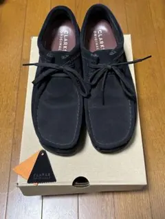 【美品】Carks Wallabee GTX uk6 1/2 BLACK