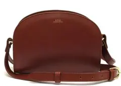 A.P.C. ハーフムーンバッグ ブラウンのサムネイル