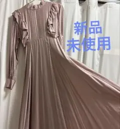 【AND COUTURE】ロングフレアワンピース