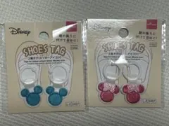匿名発送★新品未使用★シューズタグ　上靴タグ　ミッキーマウス　ミニーマウス