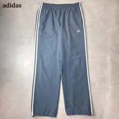 00s  バギートラックパンツ 3ライン 刺繍ロゴ ネイビー 2XO 00s adidas バギートラックパンツ 3ライン 刺繍ロゴ ネイビー 2XO