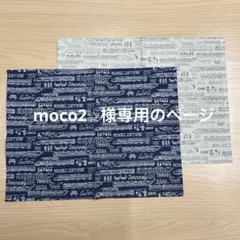 w40×35cm ランチョンマット2枚セット