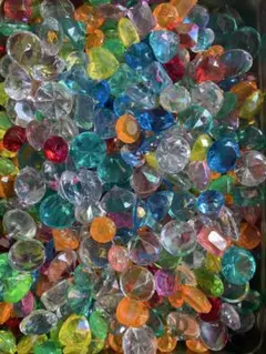 重量2.2kg 約600個 縁日 玩具 カラー 宝石 ダイヤ カット おもちゃ