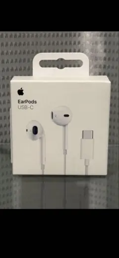 開封マイク不良品 Apple EarPods 純正品 タイプc 有線イヤホン