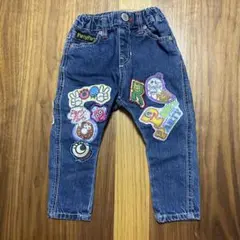 『Party Party パッチ付きデニムパンツ』90㎝❣️