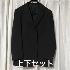 初売り 早い者勝ち BUCKINGHAM FORMAL 黒ビジネススーツ上下