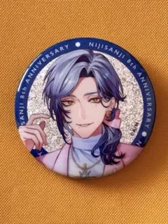 ミラン・ケストレル　缶バッジ　グリッター缶バッジ　にじさんじ　　8周年