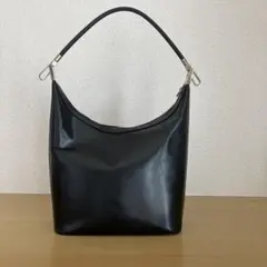 GUCCI ショルダーバッグ レザー 黒