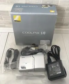 【動作確認済・備品完備】Nikon COOLPIX S10 外箱付 動作確認済・備品完備】Nikon COOLPIX S10 外箱付 - メルカリ