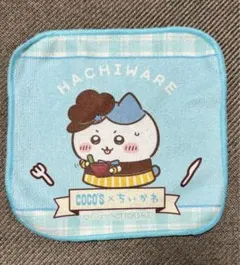 ココス ちいかわコラボ ミニタオル ハチワレ　ハンカチ