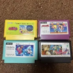 美品　アイスクライマー（シボ加工）、迷宮組曲、スパルタンX、ドラゴンクエスト４