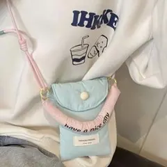 ミニショルダーバッグ スマホポーチ　クロスボディ