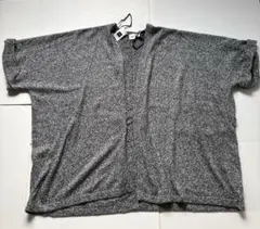 【GAP】グレー系 ニットカーディガン Mサイズ